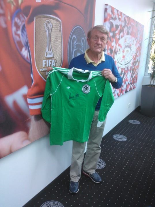 Ein Treffen mit Werner Olk (FußballLegende des FC Bayern München) in